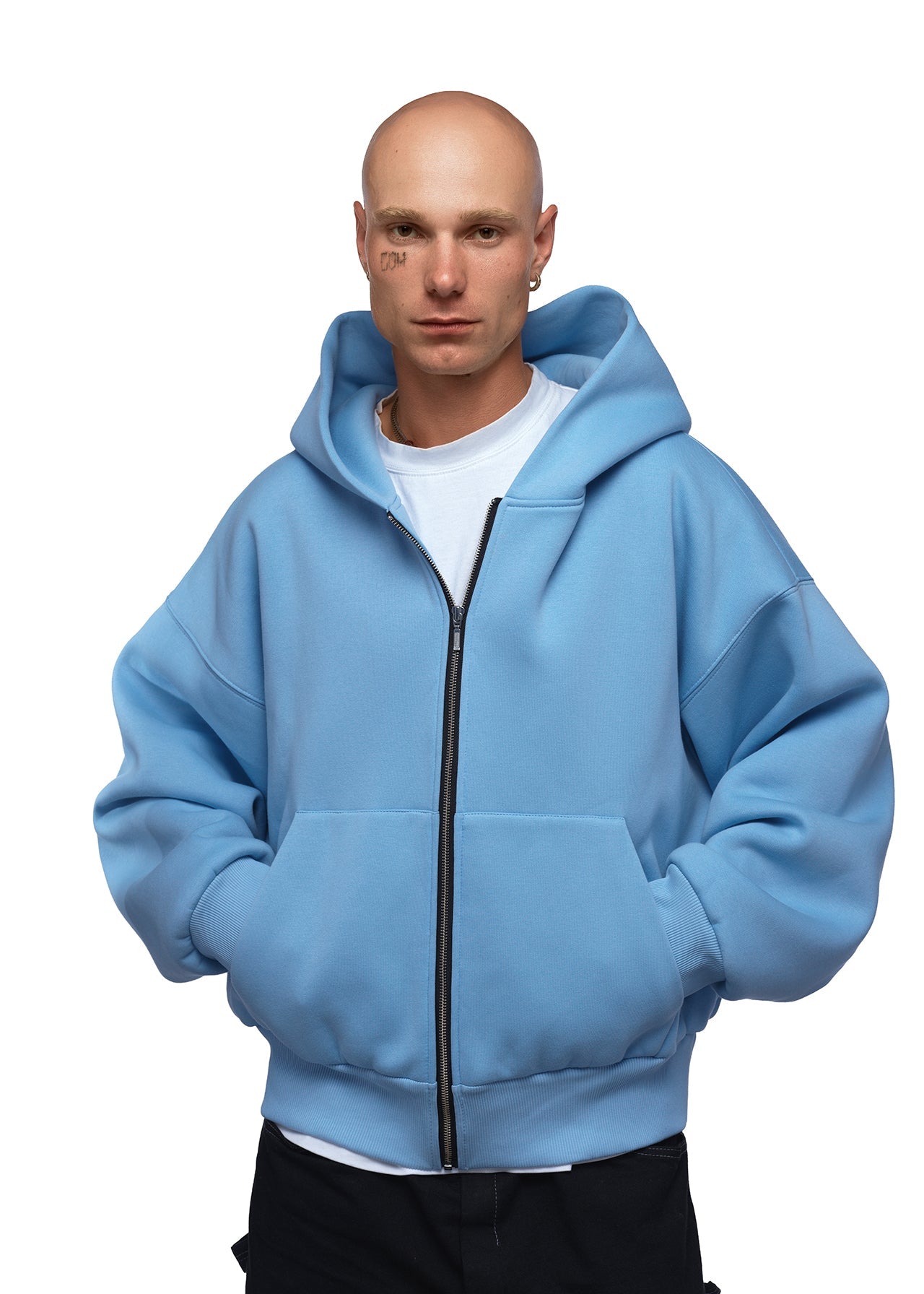 SOA Zip Hoodie — Blue