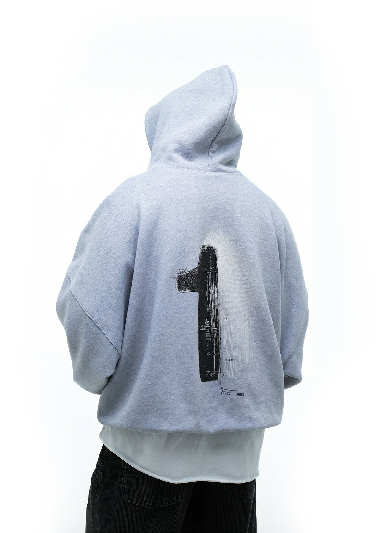 The One Hoodie — Light Melange