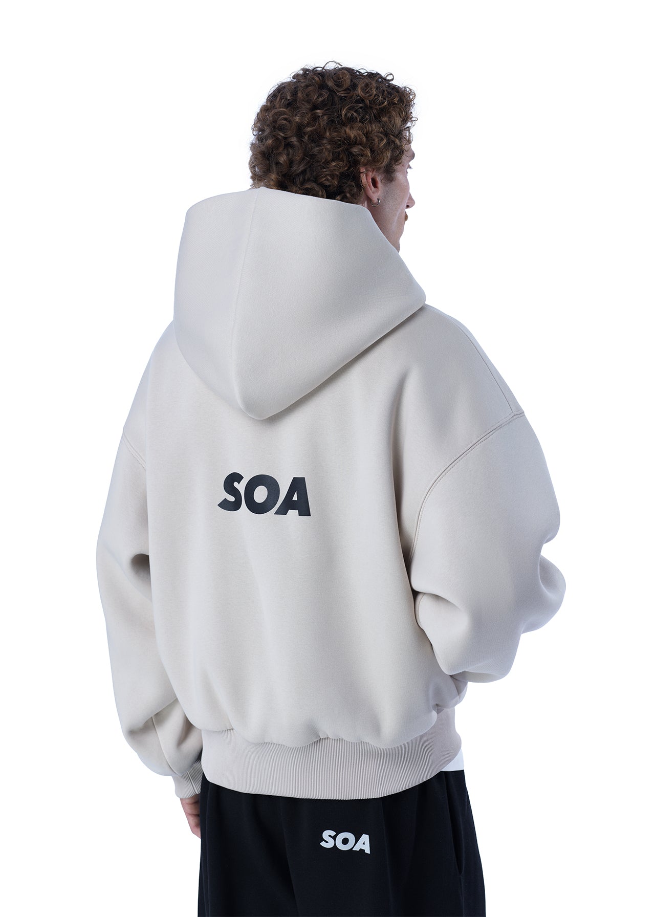SOA Zip Hoodie - Sand