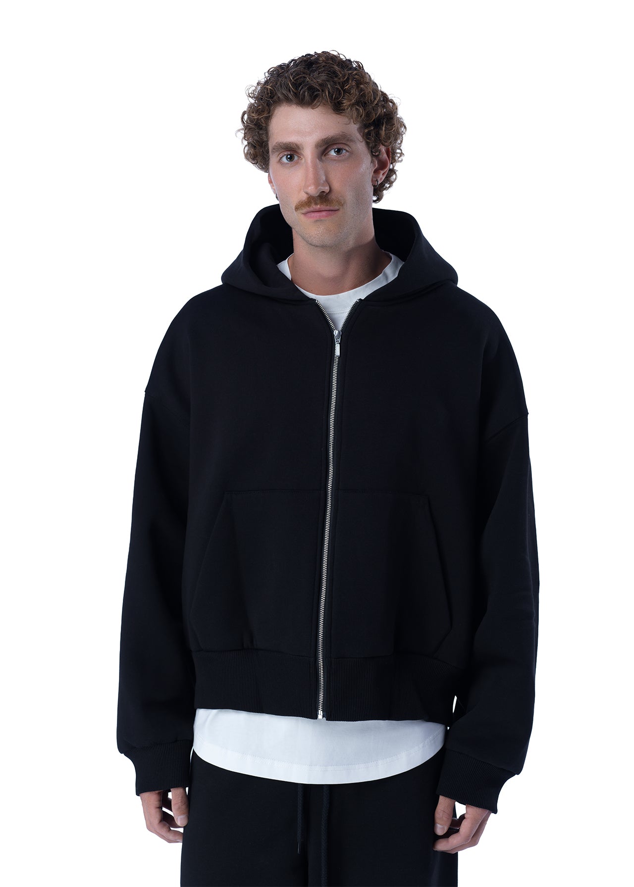 SOA Zip Hoodie — Black